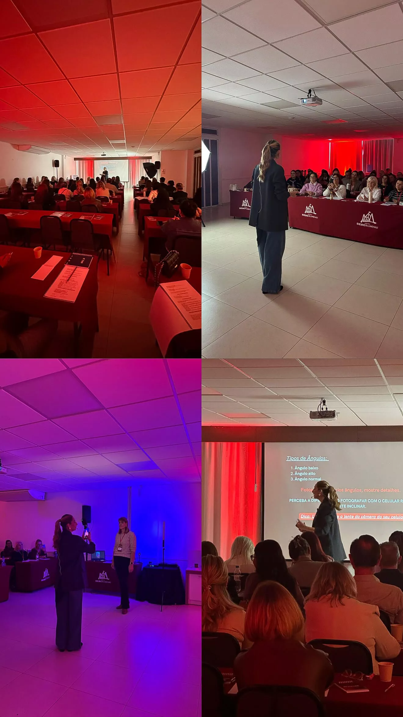 Auditório e momentos da Revolure Imersão Digital